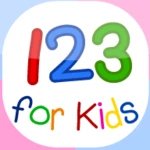 Logo of 123 For Kids android Application 